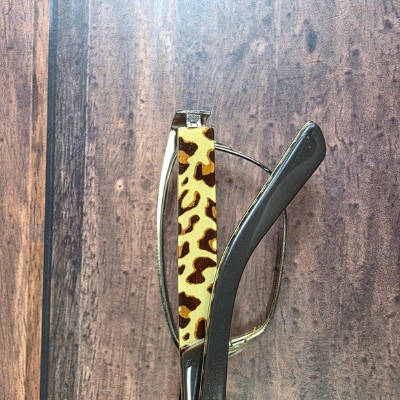 bebe Women's Eyeglasses Brown 135mm Leopard Print Temples - Picture 7 of 9